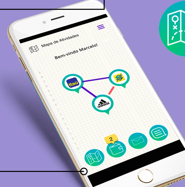 Capa do case Time Stamp,App para gestão de múltiplos projetos